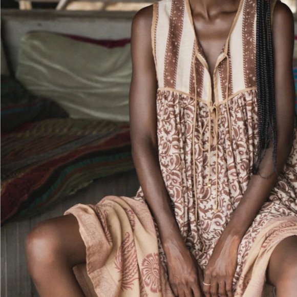 Daughters of India Aahna Dress ~ Walnut - Picture 5 of 11